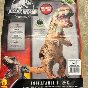 Jurassic World Inflatable T-Rex Adult Costume